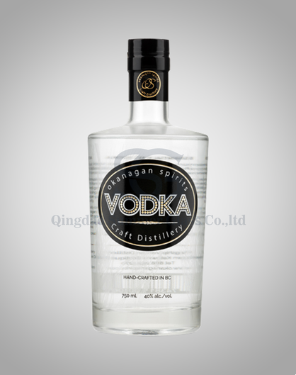 Vodka Bottke with Sticked Diamong-Custom Made